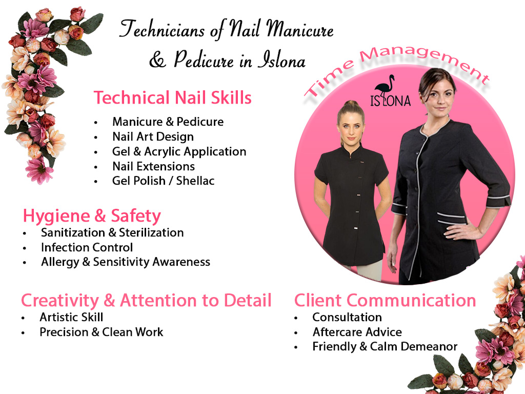 Technician of Nail MManicure & Pedicure in Islona